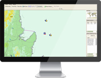 Screenshots of the Scenario based Disaster Response System